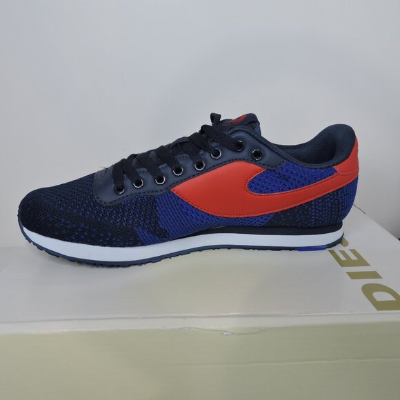 Brand New Diesel Kursal Men's Sneaker Shoes Blue & Red size 7 US - Picture 3 of 6